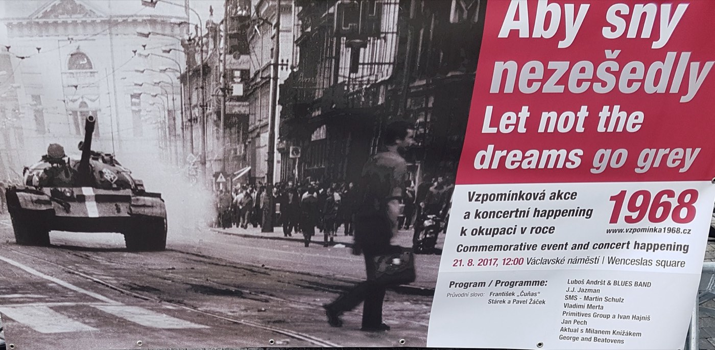 Aby dny nezešedly - Připomínka událostí 21. srpna 1968 a 1969