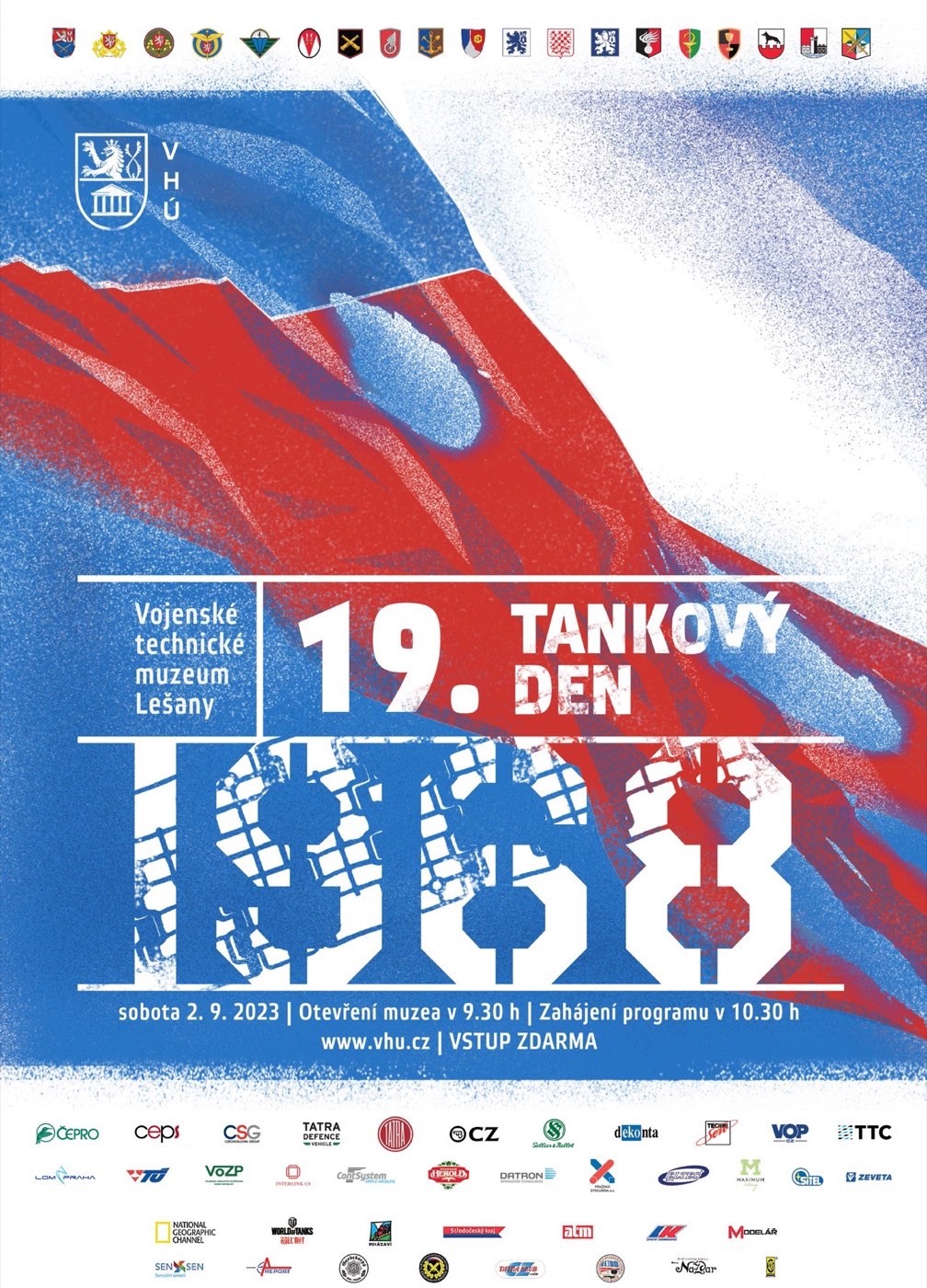 19. Tankový den -2.9.2023 VTÚ VHÚ Praha Lešany u Týnce nad Sázavou