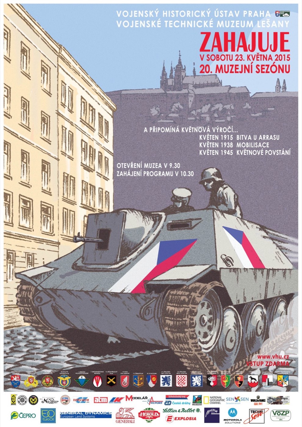 ZAHÁJENÍ SEZÓNY v muzeu VHÚ Praha v Lešanech