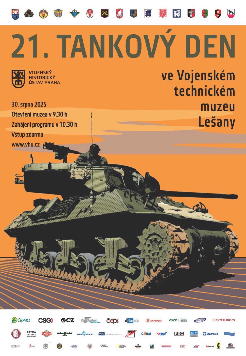 21. Tankový den 30.srpna v Lešanech u Týnce nad Sázavou