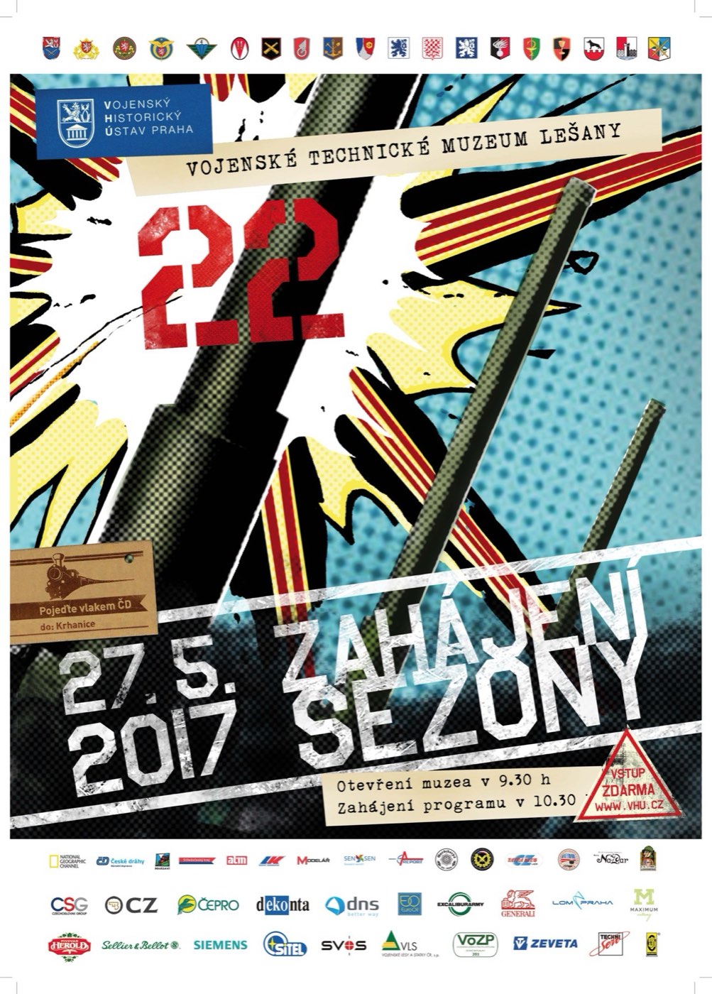 Zahájení sezony -VTM - VHÚ PRAHA 27.5.2017