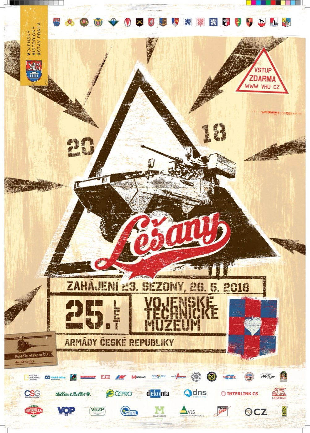 Slavnostní otevření VTM VHÚ Praha v Lešanech 26.5.2018