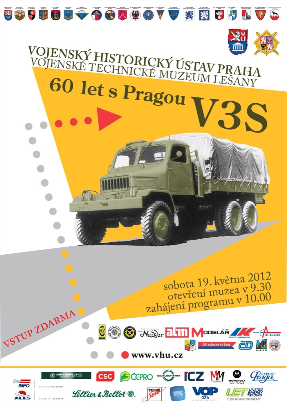 60.Let s Pragou V3S - Vojenské technické muzeum v Lešanech 19.5.2012